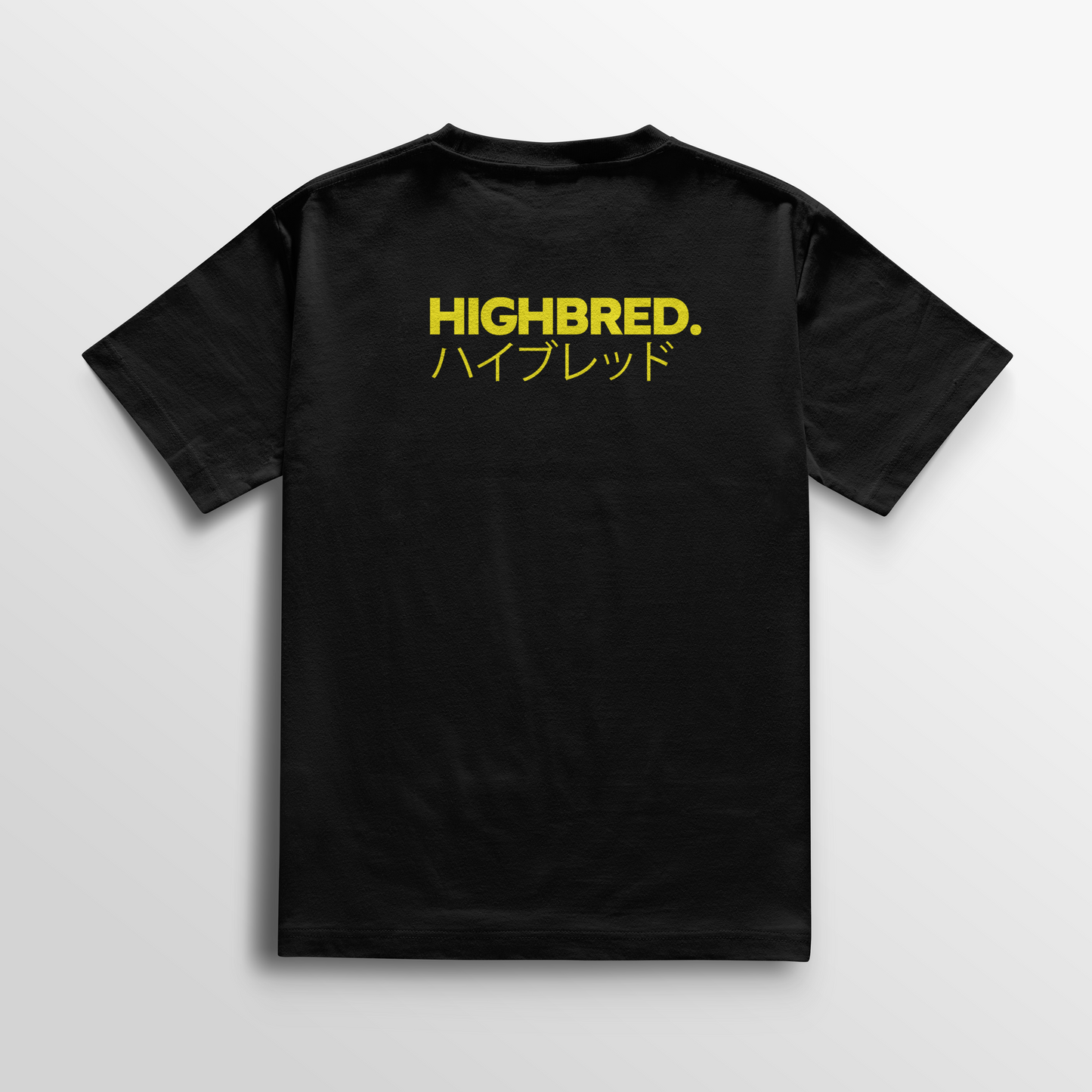 Camiseta Japanese - Negro/Amarillo