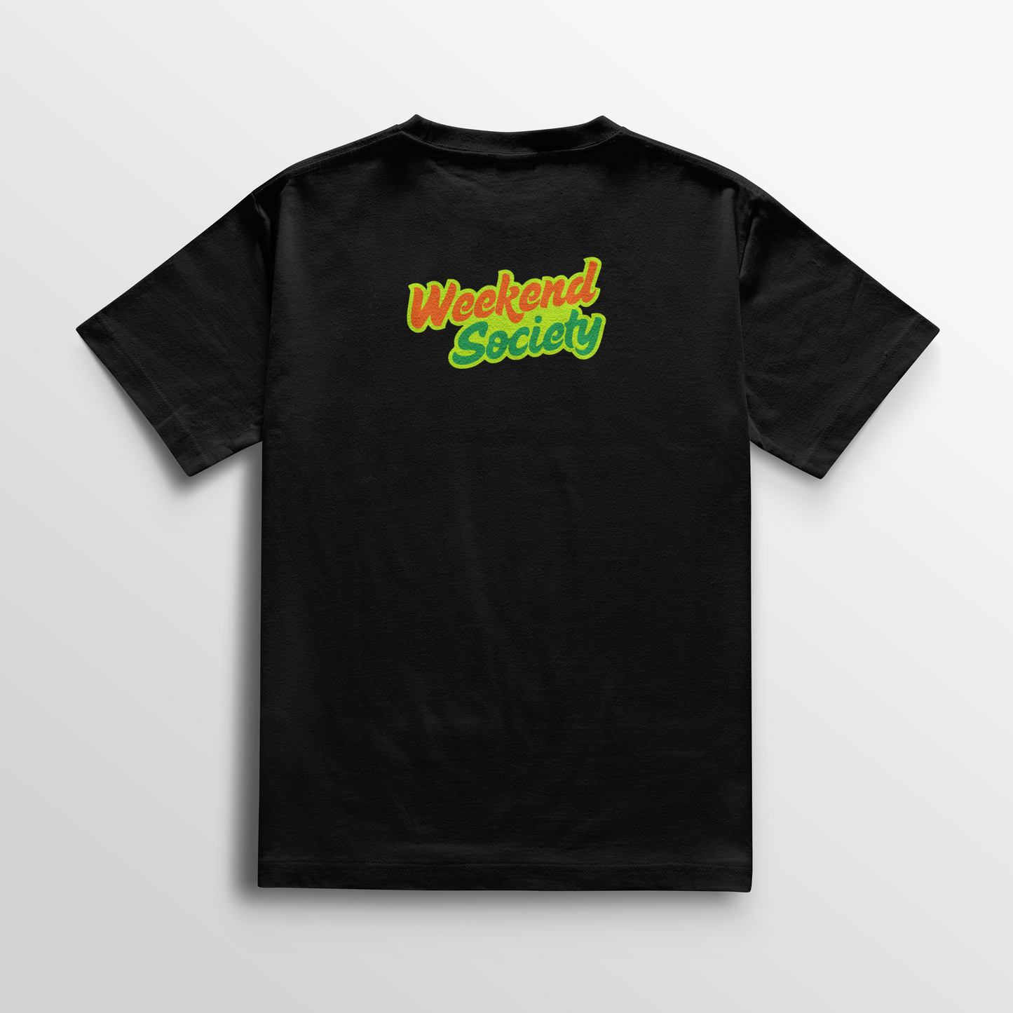 Camiseta Weekend Society - Negro