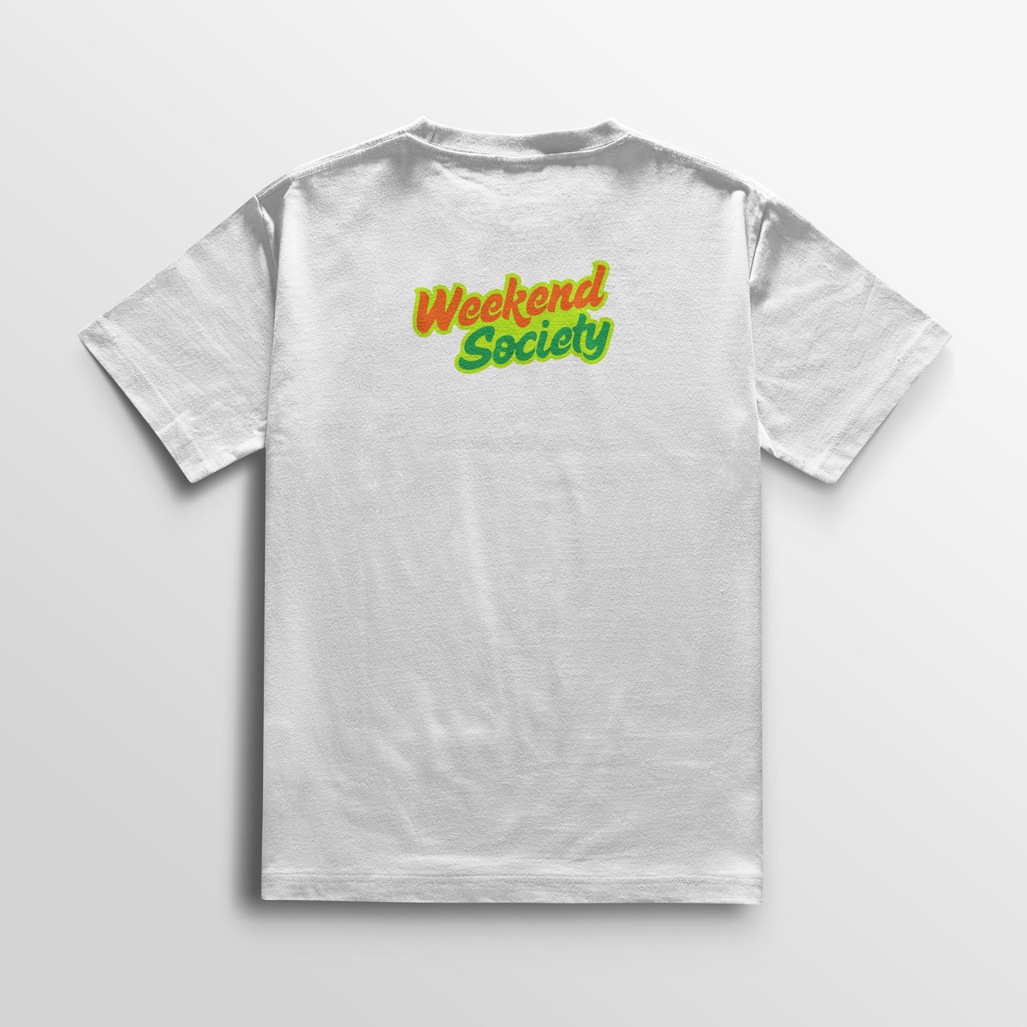 Camiseta Weekend Society - Blanco