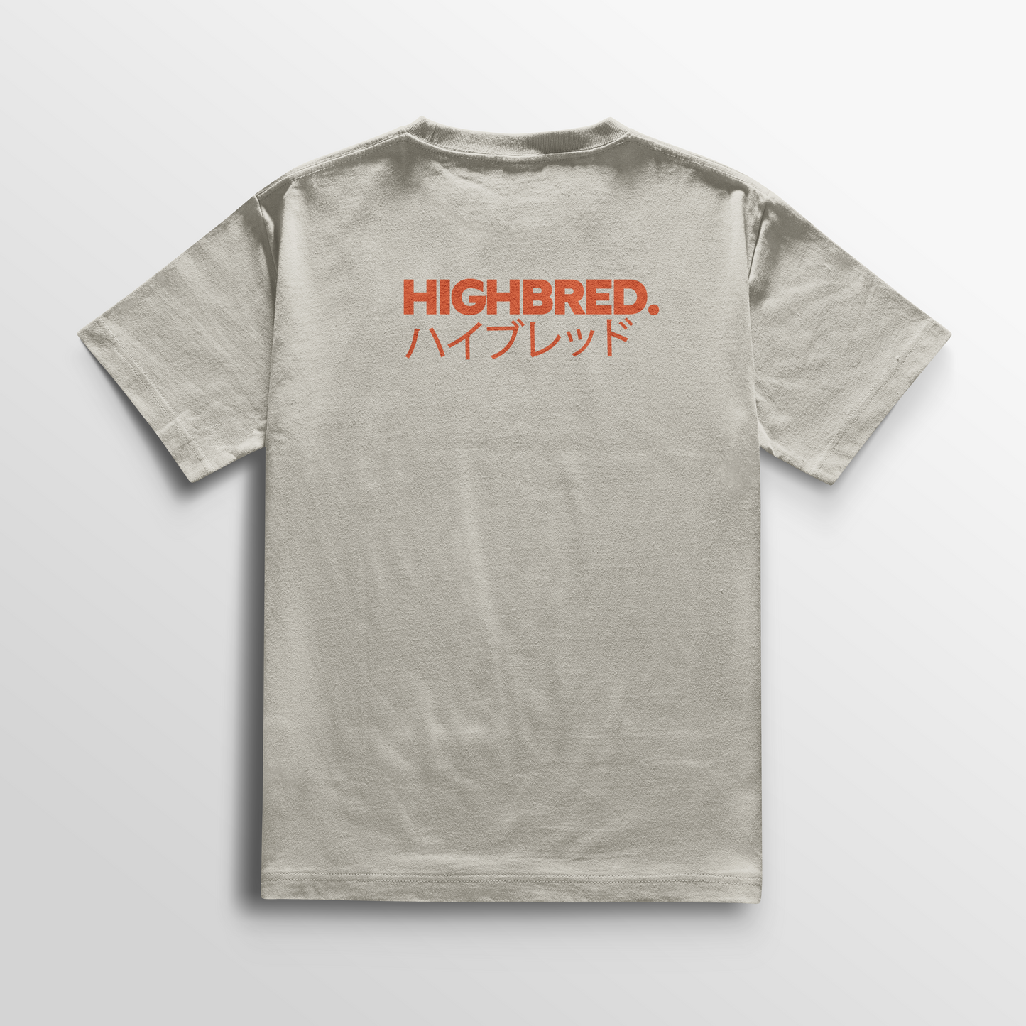 Camiseta Japanese - Beige/Naranja