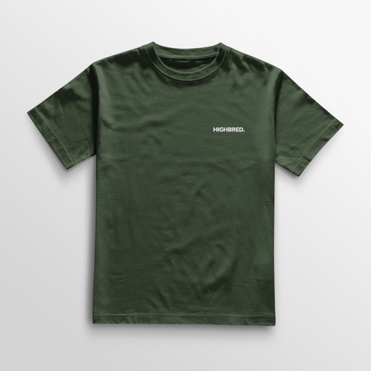 Camiseta básica 008 - Verde militar